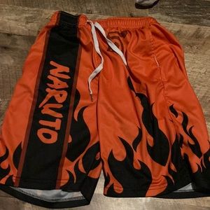 Naruto shorts, slightly worn